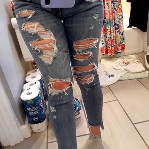 Ae super stretch jeggings